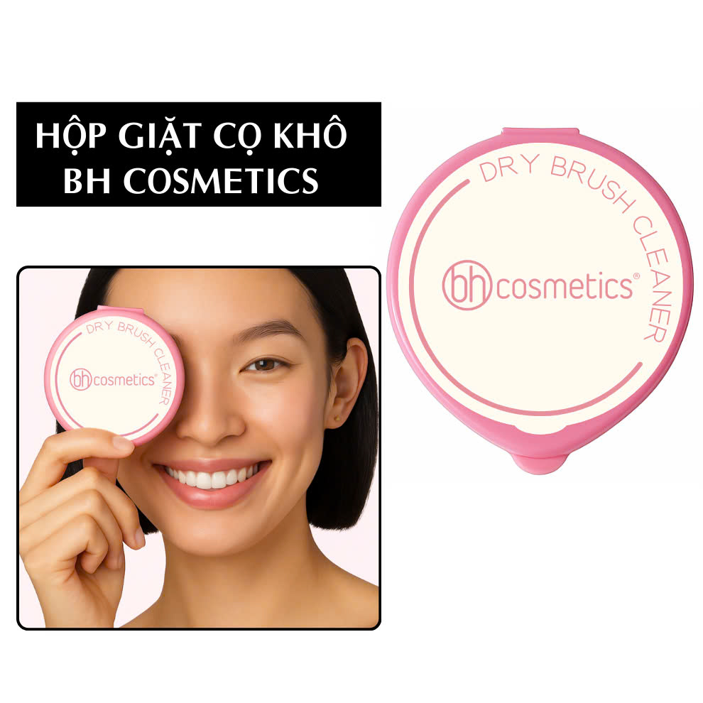Miếng Mút Khô Vệ Sinh Cọ Mắt BH Cosmetics Dry Brush Cleaner Sponge BHK01